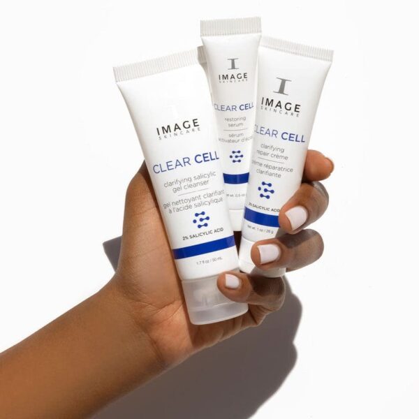 Clear cell solutions, blemish defense trio, oily skin colutions, blemishes